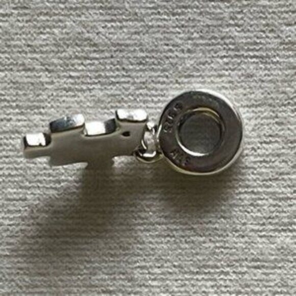 Authentic Pandora Sparkling Puzzle Piece Dangle Charm. - Picture 4 of 5